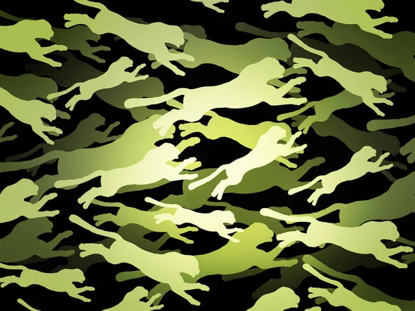 Animalistisch Camouflage Patroon Beschermende Achtergrond Feestelijke Achtergrond Voor Verdediger Van — Stockfoto