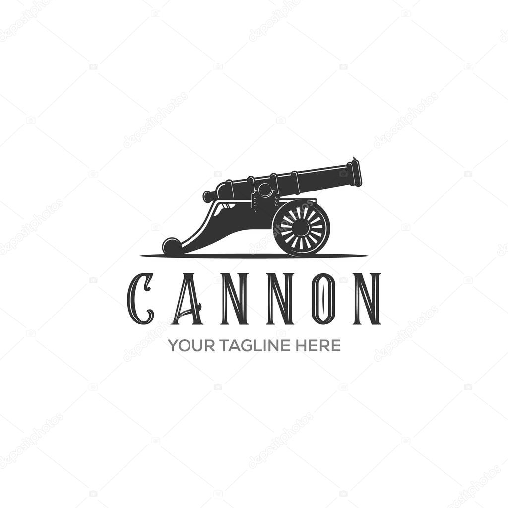 Cannon icon vector isolated on white background for your web and mobile app design, Cannon logo concept