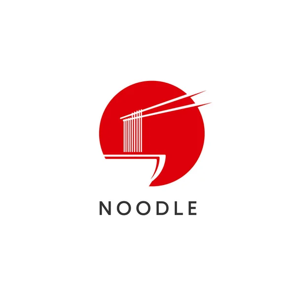 Noodles logo — Wektor stockowy