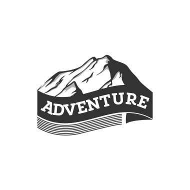 dağ macera vektör illüstrasyon