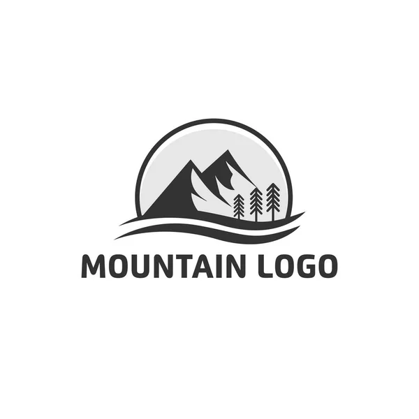 simple mountain logo designs