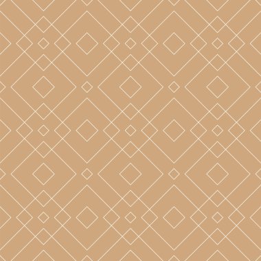 Dikişsiz geometrik desen, zarif ve tekrarlanabilen fayans