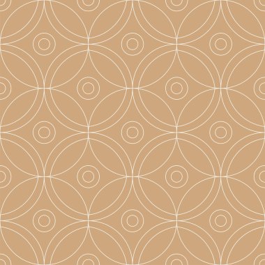 Dikişsiz geometrik desen, zarif ve tekrarlanabilen fayans