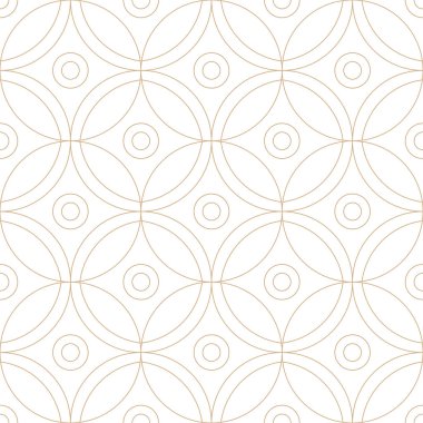 Dikişsiz geometrik desen, zarif ve tekrarlanabilen fayans