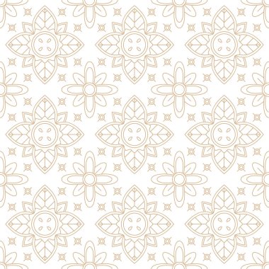 Dikişsiz çiçek deseni, zarif ve tekrarlanabilen fayans