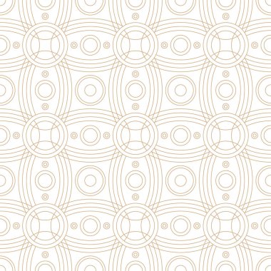 Dikişsiz geometrik desen, zarif ve tekrarlanabilen fayans