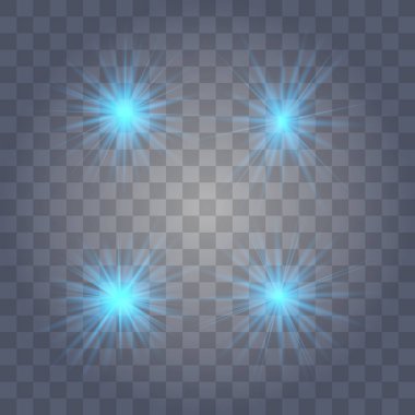 Parlaklık ışık efekti. Noel flaş