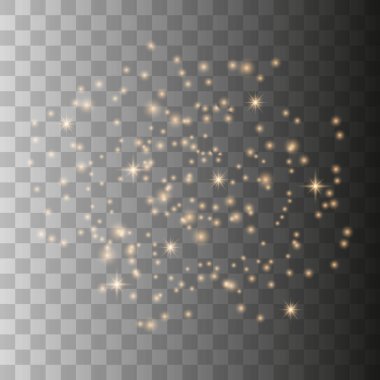 Beyaz kıvılcımlar parıltı özel ışık 