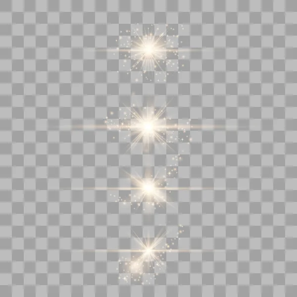 光学透镜耀斑光 — 图库矢量图片