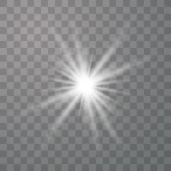 Effet lumière lueur . — Image vectorielle