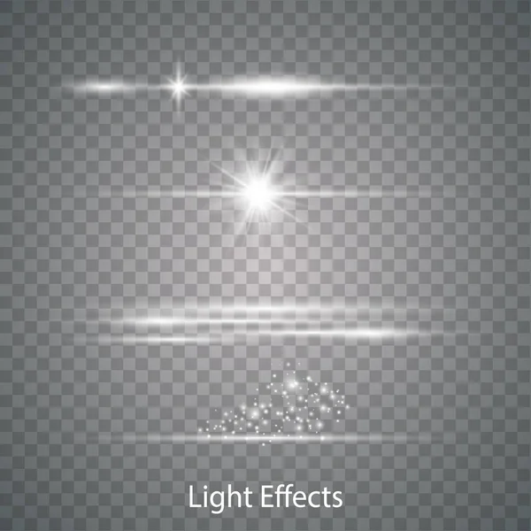 Optik lens ışık efektleri