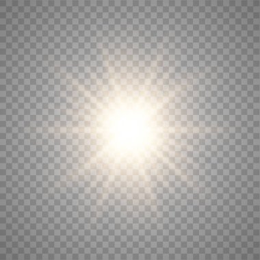 Altın parlayan ışıklar