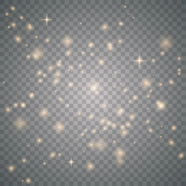 Светящаяся звездная пыль — стоковый вектор