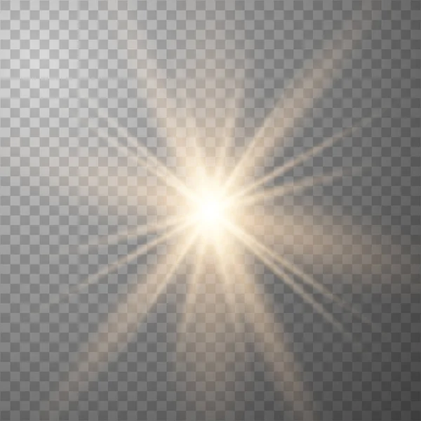 Efecto de luz brillante — Archivo Imágenes Vectoriales