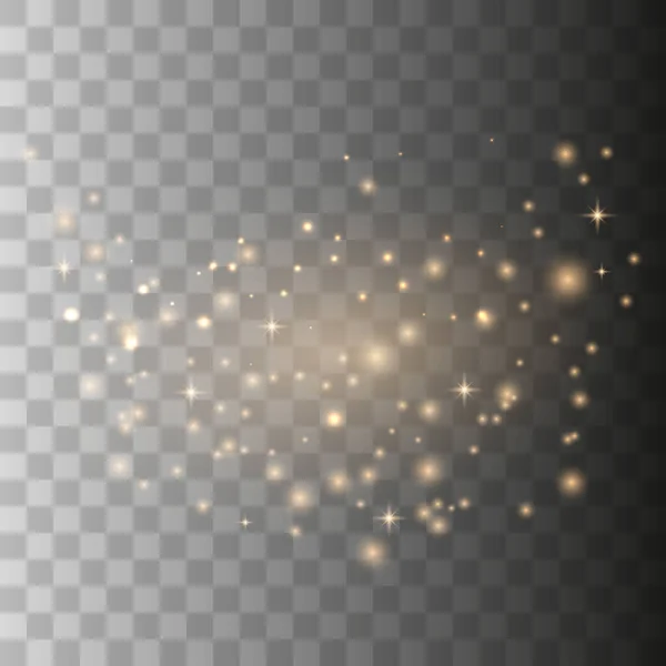 Brillante brillo polvo de estrellas — Vector de stock