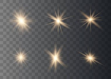 Glow Işık efekti kümesi