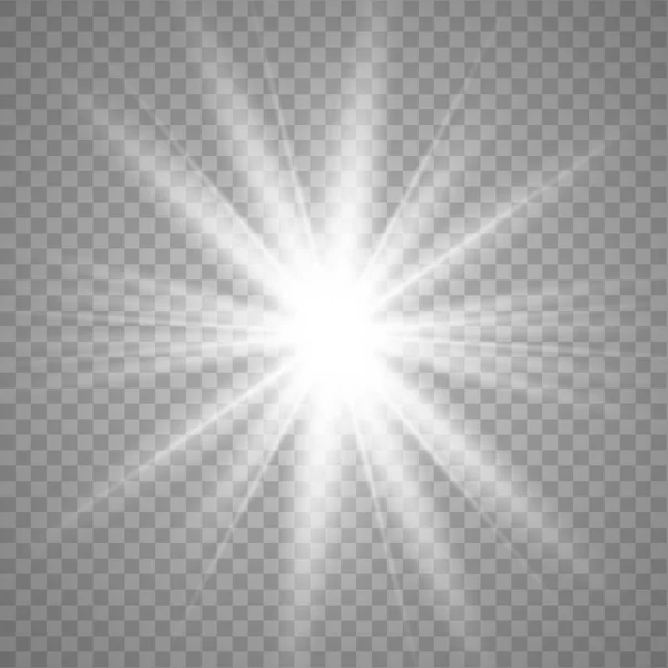 Efecto de luz brillante — Archivo Imágenes Vectoriales
