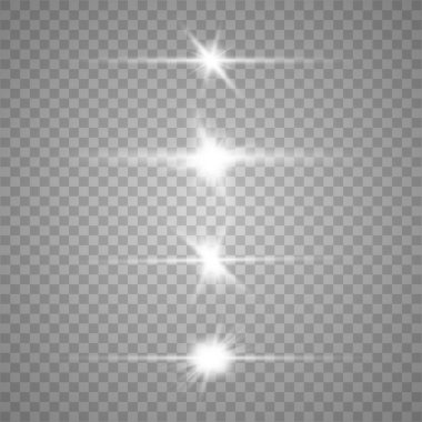 Beyaz parlayan ışık patlar