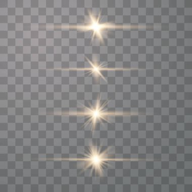 Beyaz parlayan ışık patlar