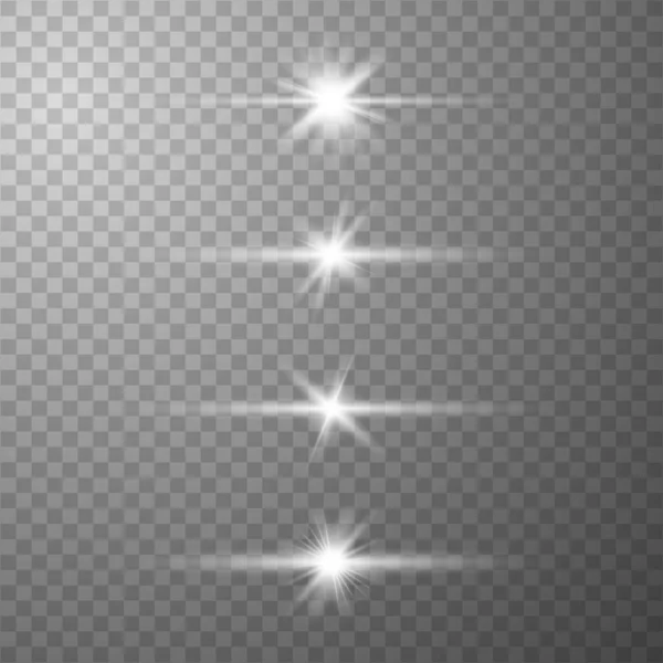 Luz blanca brillante explota — Archivo Imágenes Vectoriales