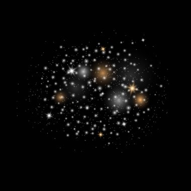 Toz beyaz . Köpüklü büyülü toz 