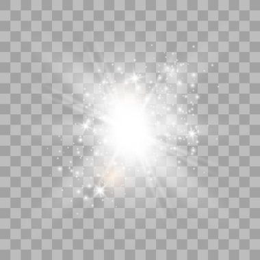 Parlayan ışık patlaması 