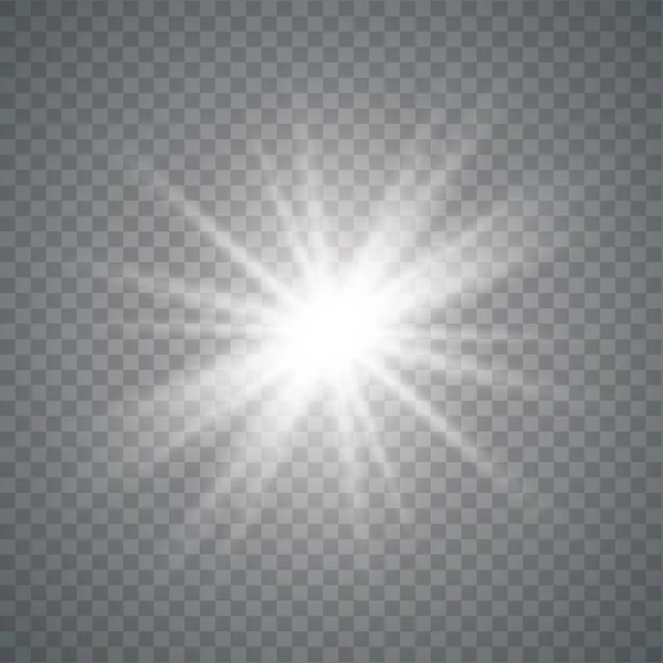 Efecto de luz brillante. — Vector de stock