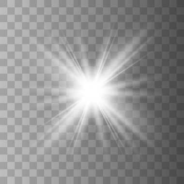 Parlayan ışık patlaması 