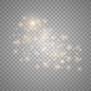 Özel ışık efekti Sparks glitter. 