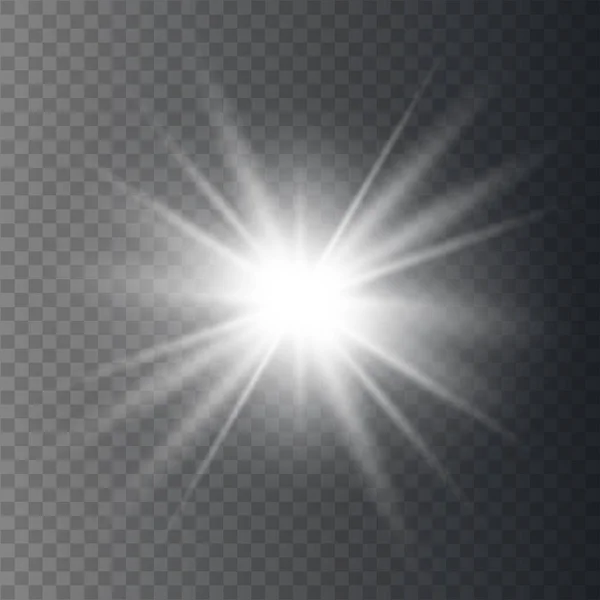 火花闪烁特殊的光效果 — 图库矢量图片