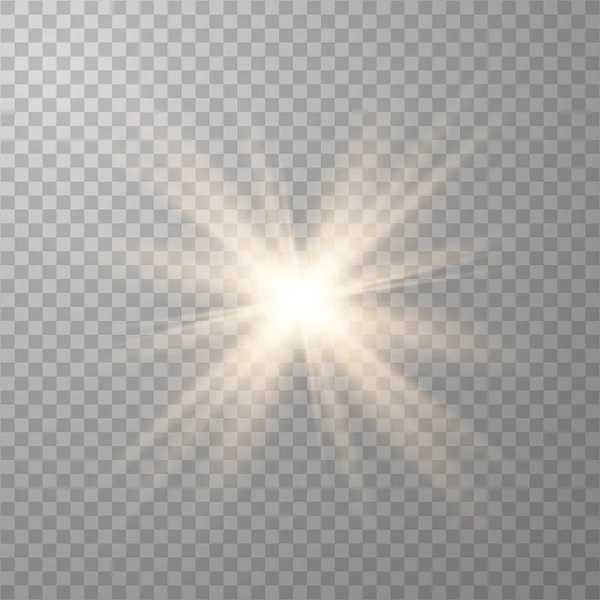 Sparks glitter special light effect — Stock Vector