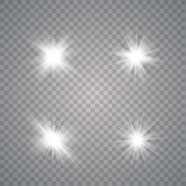 Glow Işık efekti kümesi.