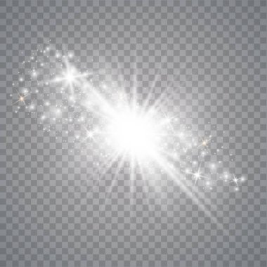 Beyaz parlayan ışık