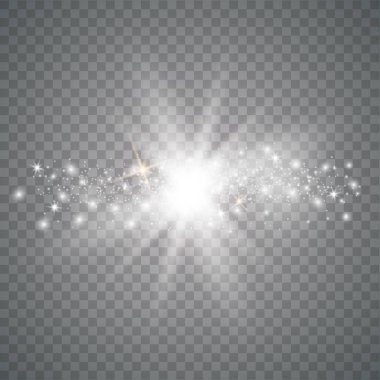 Beyaz parlayan ışık