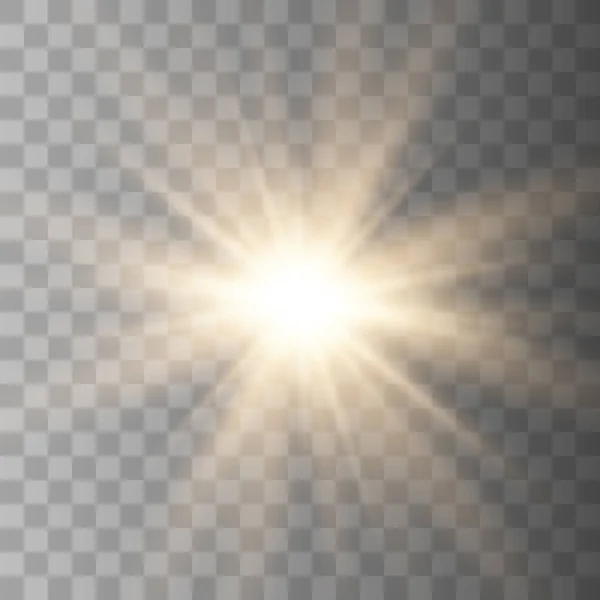 Parlayan ışıklar efektleri — Stok Vektör