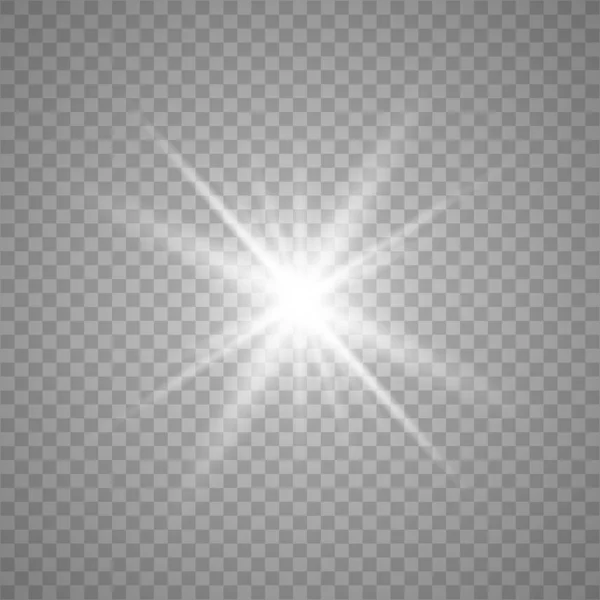 Efecto de luz brillante. — Vector de stock