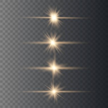 Parlayan ışık patlar 