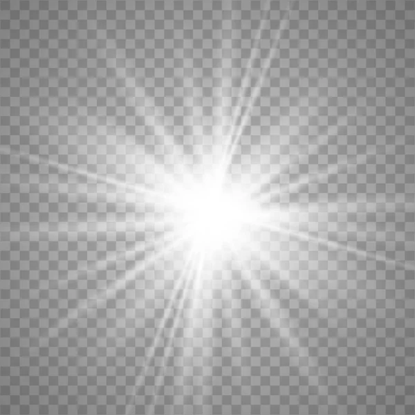 Leuchtender Lichteffekt — Stockvektor