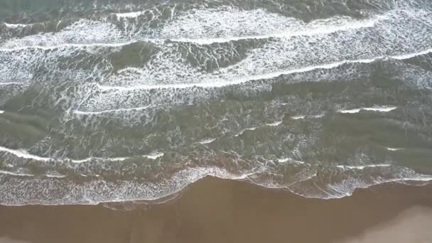Luftaufnahme Eines Strandes — Stockvideo