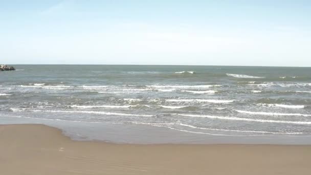 Luftaufnahme Eines Strandes — Stockvideo