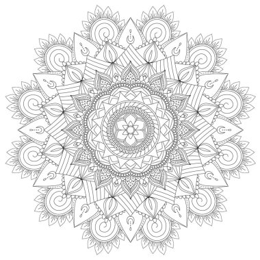 Mandala karmaşık desenleri. Vintage dekoratif desen. Elle çizilmiş arka plan. Kumaş ve kağıt baskı almak için uygundur. Arapça, Islam, Hint, Osmanlı motifleri. Sen-ebilmek değişmek belgili tanımlık geçmiş.
