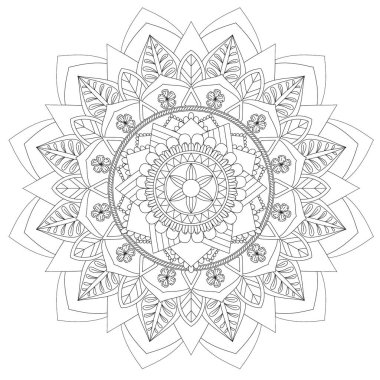 Mandala karmaşık desenleri. Vintage dekoratif desen. Elle çizilmiş arka plan. Kumaş ve kağıt baskı almak için uygundur. Arapça, Islam, Hint, Osmanlı motifleri. Sen-ebilmek değişmek belgili tanımlık geçmiş.