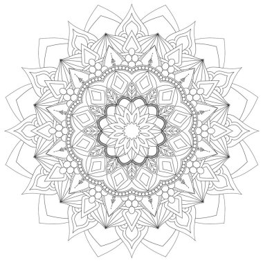 Mandala karmaşık desenleri. Vintage dekoratif desen. Elle çizilmiş arka plan. Kumaş ve kağıt baskı almak için uygundur. Arapça, Islam, Hint, Osmanlı motifleri. Sen-ebilmek değişmek belgili tanımlık geçmiş.