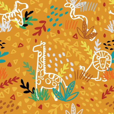 safari sorunsuz tekrar desen tasarımı