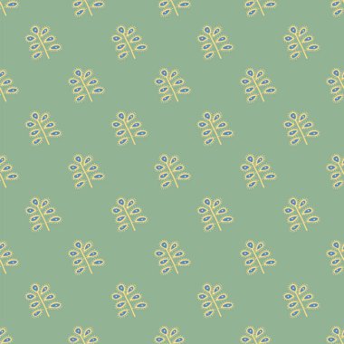 Folklor çiçeği pürüzsüz desen