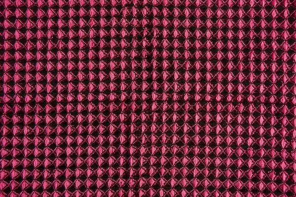 Textura Tela Negra Roja Con Patrón —  Fotos de Stock