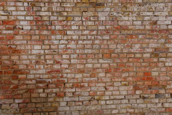 Szary Brązowy Teksturę Cegły Starych Murów — Zdjęcie stockowe