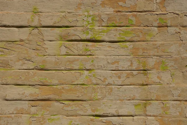 建筑墙上旧砖的褐石质地 — 图库照片