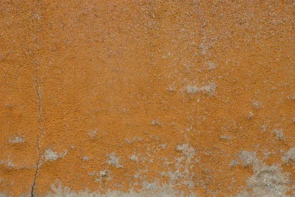 Texture Brune Plâtre Minable Sur Vieux Mur — Photo