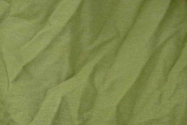Gröna Textur Skrynkliga Material — Stockfoto